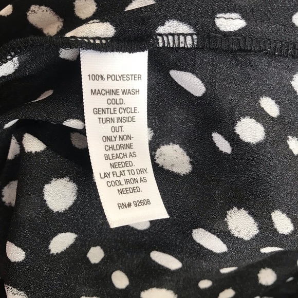 NWT Passport Black w White Dots Dreamer Dress, M - Picture 8 of 9